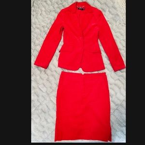 NWT MANGO red blazer & pencil skirt outfit